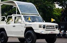 Penampakan Mobil Maung Pindad Buat Paus Fransiskus di GBK, Keren Dimodifikasi Ternyata Ada Peran Prabowo