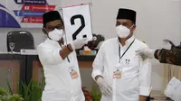 Pasangan Calon Gubernur dan Calon Wakil Gubernur Sulawesi Tengah (Sulteng) Rusdy Mastura dan Ma'mun Amir mendapatkan nomor urut 2. (Istimewa)