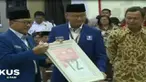KPU menggelar pengundian dan penetapan nomor urut partai politik. Dalam pengundian nomor tersebut, terdapat 14 partai nasional serta 4 partai politik lokal.