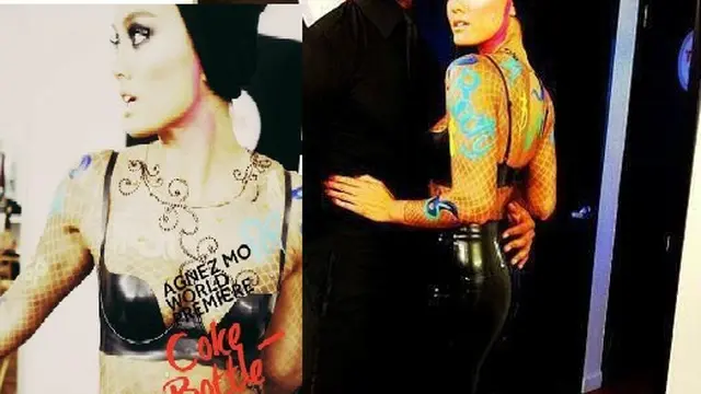 Agnes Monica Coke Bottle