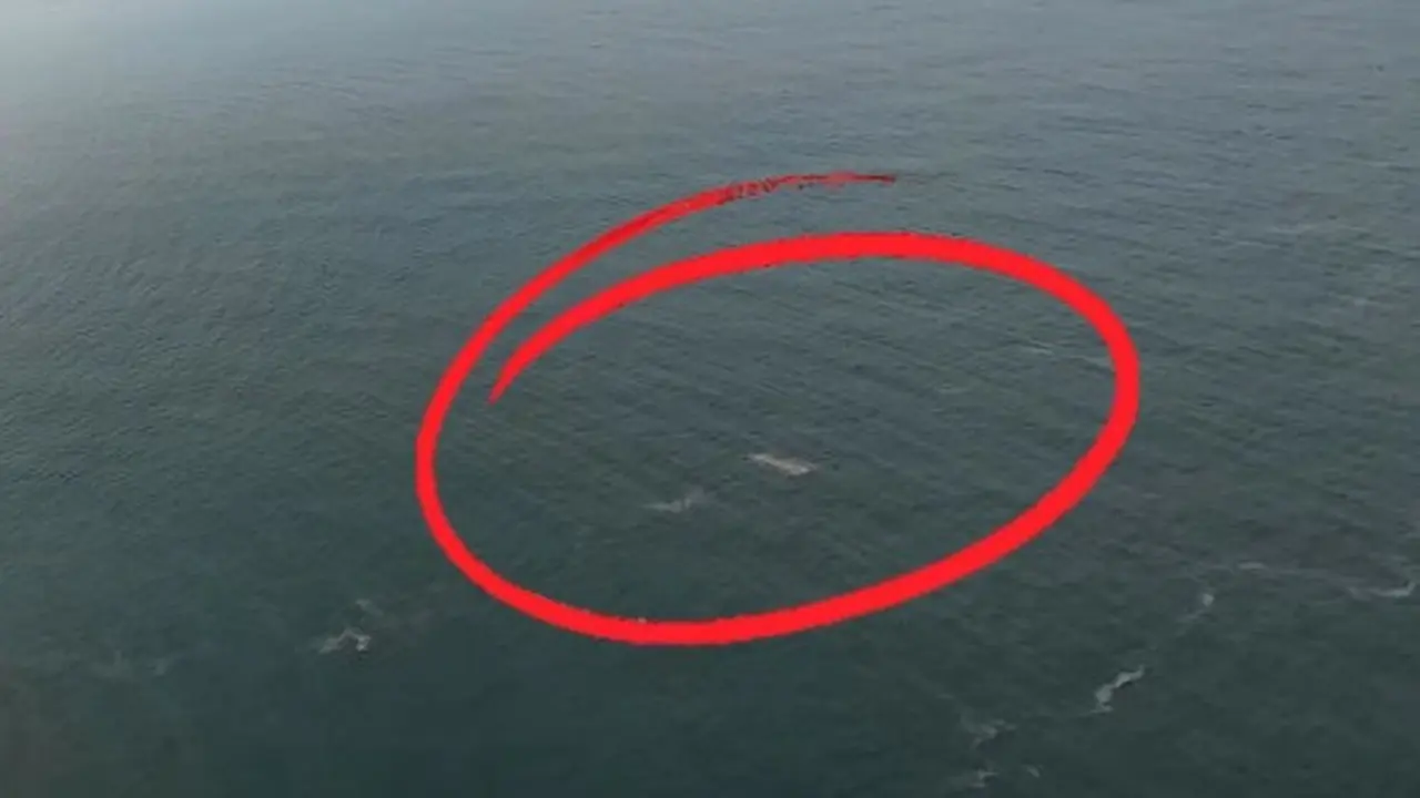 Tangkapan layar video di dekat Anak Krakatau. (Istimewa/Andrea Ramadhan)