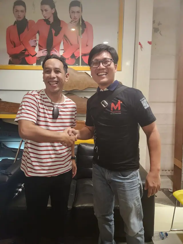 Pongki Barata dan Christian Hidayat