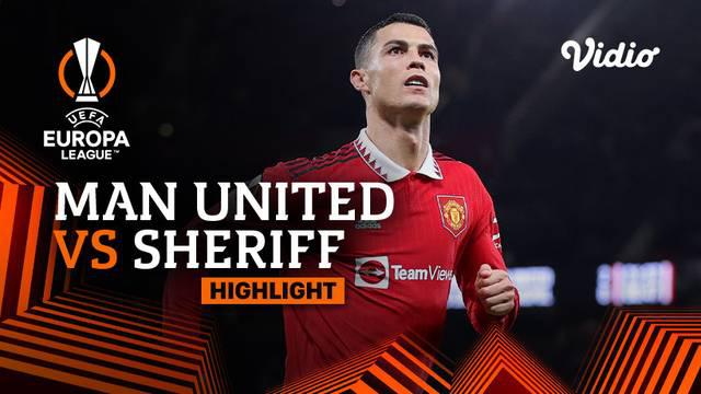 Berita video highlights matchday kelima Grup E Liga Europa 2022/2023 antara MU (Manchester United) melawan Sheriff Tiraspol yang berakhir dengan skor 3-0, di mana Cristiano Ronaldo sumbang satu gol, Jumat (28/10/2022) dinihari WIB.