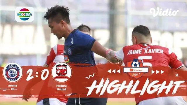Full Highlight - Arema FC 2 vs 0 Madura United | Shopee Liga 1 2019/2020