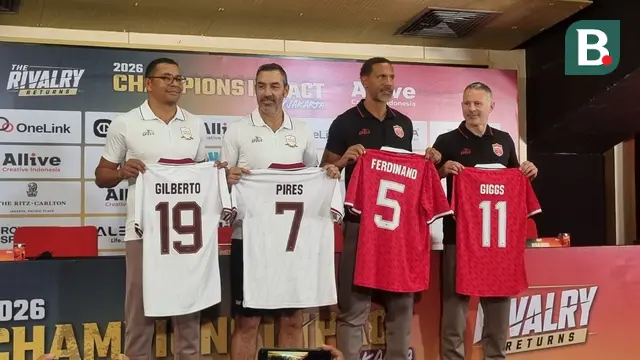 Legenda Arsenal dan legenda Manchester United