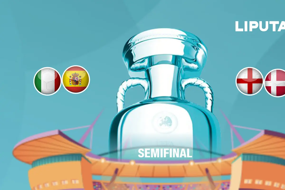 Banner SemiFinal Euro 2020 atau Euro 2021