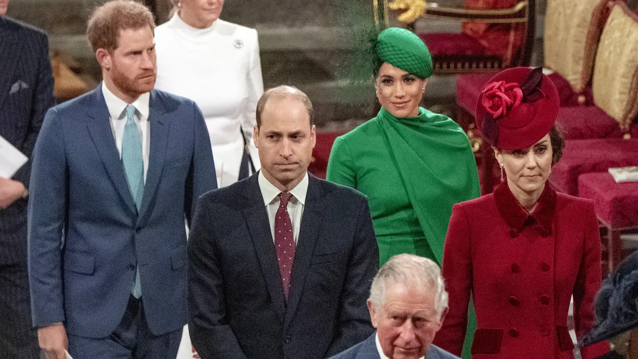 Pangeran Harry, Meghan Markle, Pangeran William, dan Kate Middleton