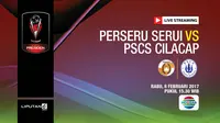 Perseru Serui vs PSCS Cilacap (Liputan6.com/Abdillah)