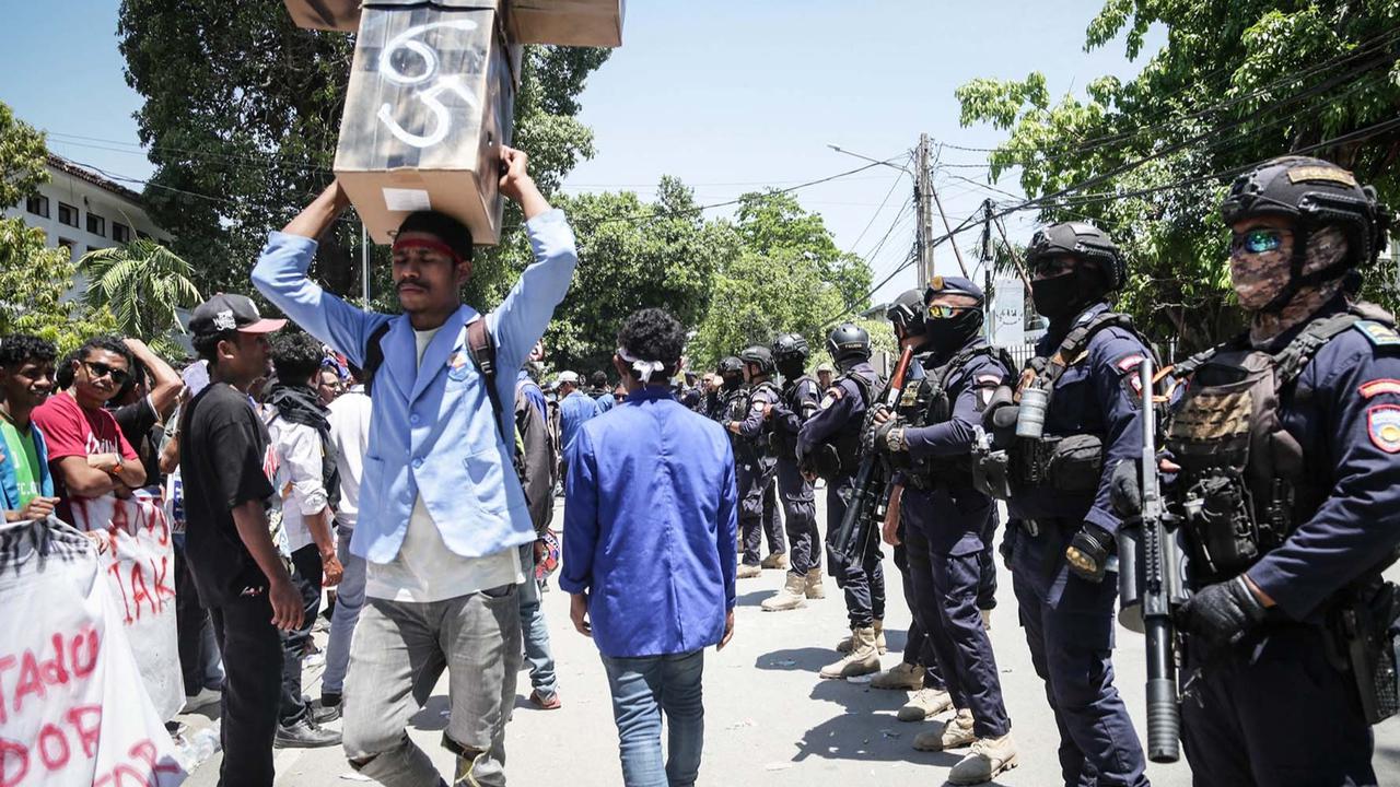 Hari Ini Ada Demo di Kawasan Monas, 5.687 Personel Polisi Diterjunkan