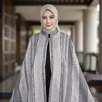5 Model Gamis Motif Etnik atau Tradisional, Cocok untuk Acara Formal, Pesta dan Hari Besar (created by AI)
