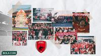 Kolase - Suporter PSM Makassar (Bola.com/Adreanus Titus)