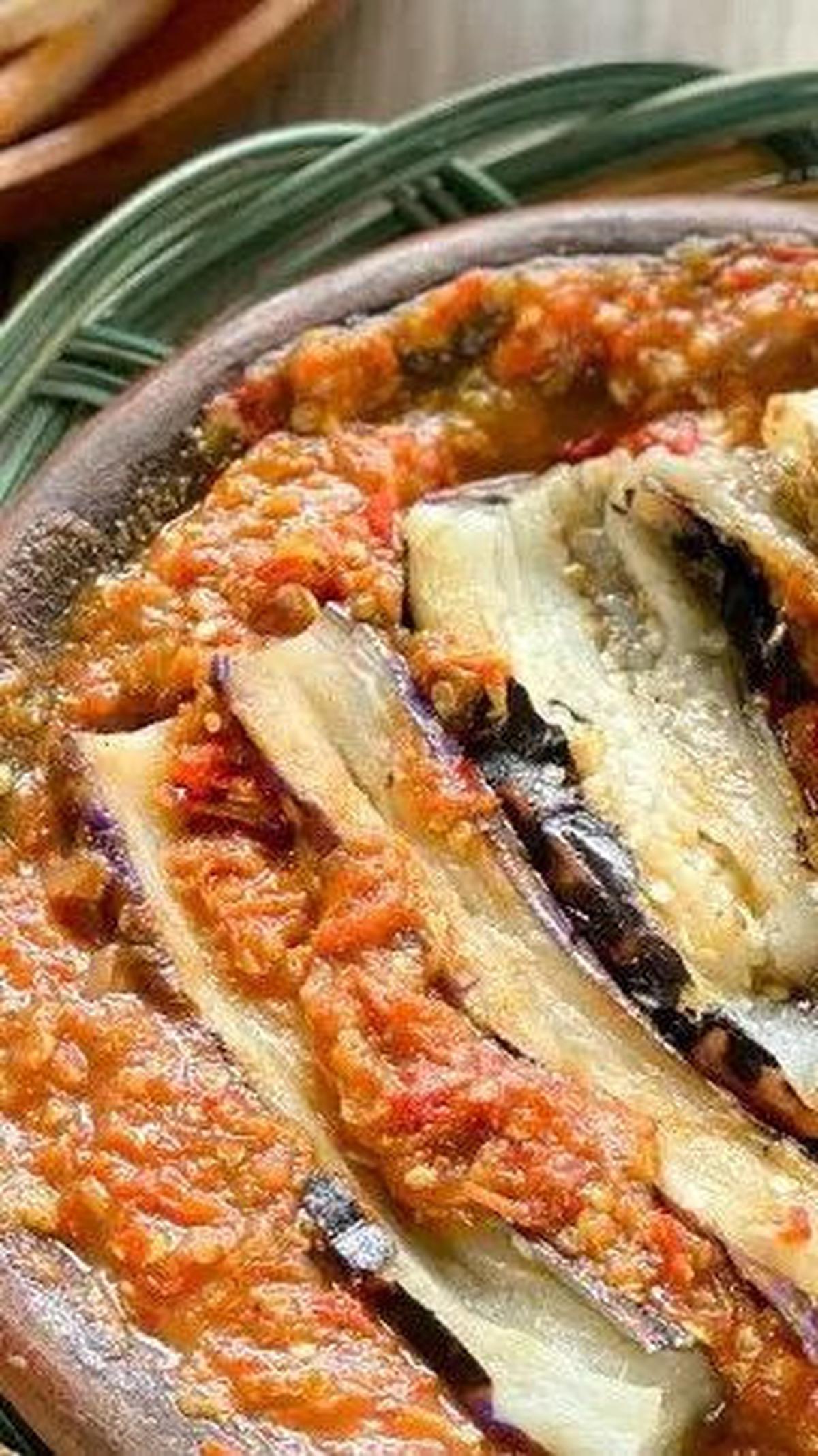 4. Resep Terong Bakar Penyet