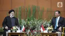 Bambang Soesatyo atau Bamsoet menyambut hangat  kunjungan Presiden Iran Ebrahim Raisi ke Indonesia. (Liputan6.com/Faizal Fanani)