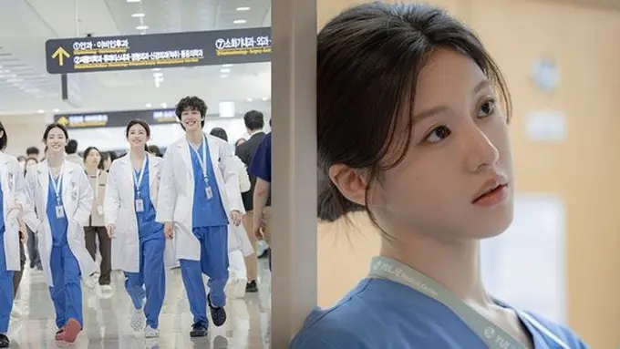 Go Yoon Jung jadi dokter di Resident Playbook. (credit:imdb)