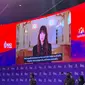 Anne Hathaway menjadi salah satu pembicara di B20 Summit yang hadir secara virtual pada Senin (14/11/2022). (Liputan6/Benedikta Miranti)