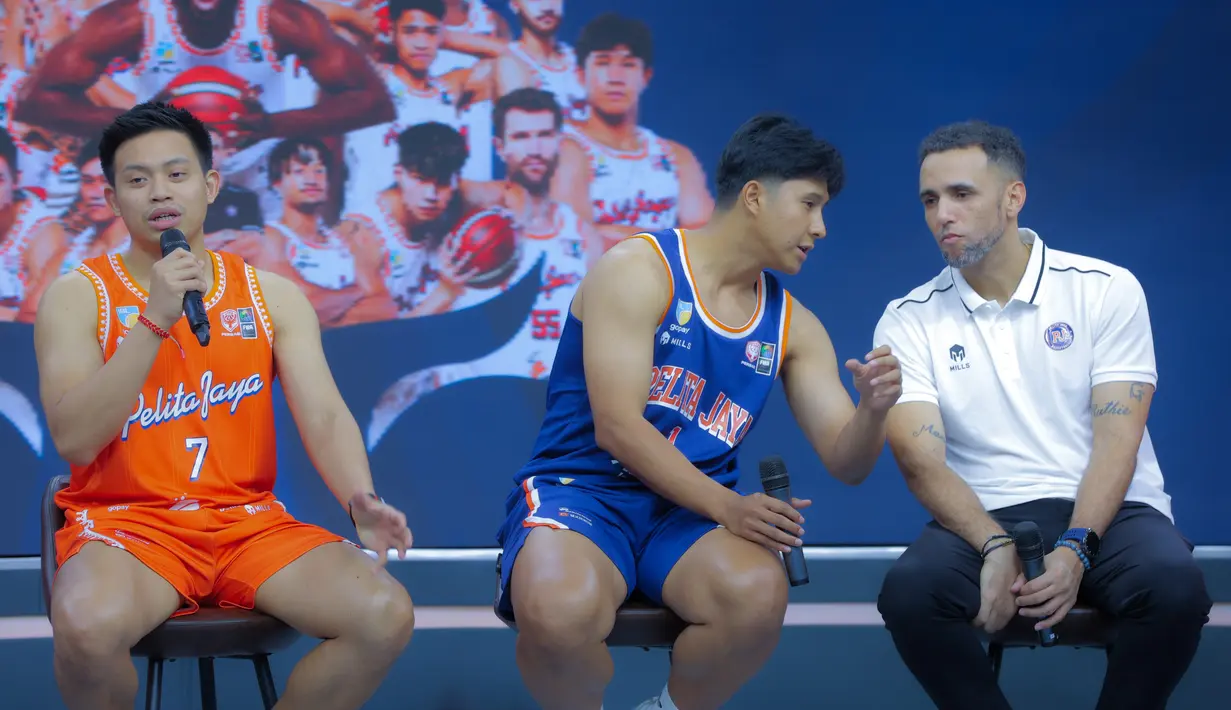 Seperti diketahui, Pada IBL 2025, Pelita Jaya finis sebagai runner-up setelah dikalahkan Dewa United pada laga final yang berlangsung tiga game. (Bola.com/M Iqbal Ichsan)