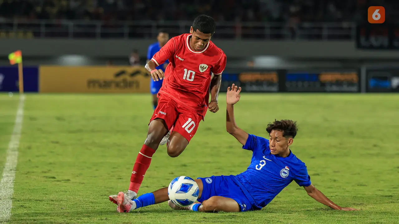 Timnas Indonesia U-16 vs Singapura: Grup A Piala AFF U-16 2024
