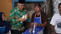 Warga Disabilitas Kulon Progo Sulap Tempe Benguk Jadi Camilan, Kepala BKKBN: Enak dan Renyah. Foto: BKKBN/KDK Kaliagung Santika.