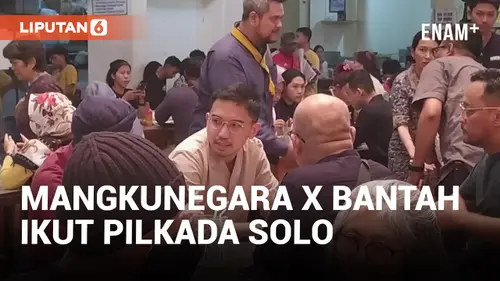 VIDEO: Sering Blusukan, Mangkunegara X Bantah Maju Pilkada Solo