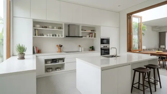 Inspirasi Dapur Terbuka Minimalis