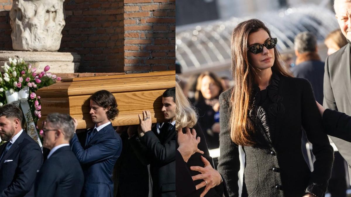 Pemakaman Valentino Garavani Dihadiri Selebriti dan Penggiat Fashion, Anne Hathaway hingga Anna Wintour Tampil Serba Hitam