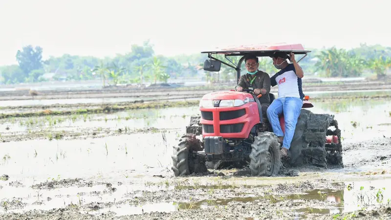 Jaga Pasokan Pangan, Mentan SYL Lakukan Percepatan Tanam di Tuban