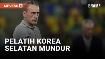 VIDEO: Gagal di Piala Dunia, Pelatih Korea Selatan Paulo Bento Mundur