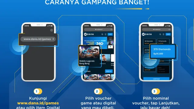 top up game di DANA yang siap ngasih kamu banyak keuntungan