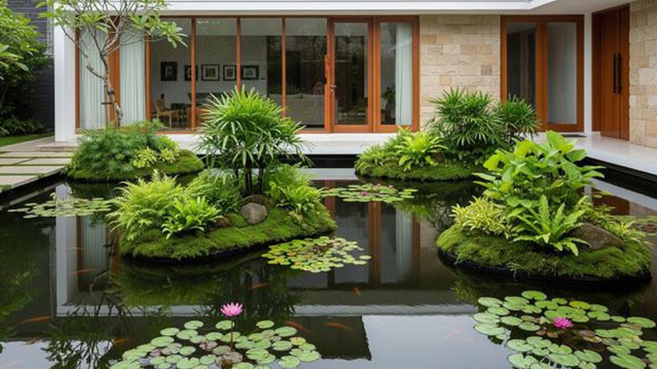 7 Model Kolam Ikan Depan Rumah Minimalis yang Menambah Kesan Asri, Estetis dan Menenangkan