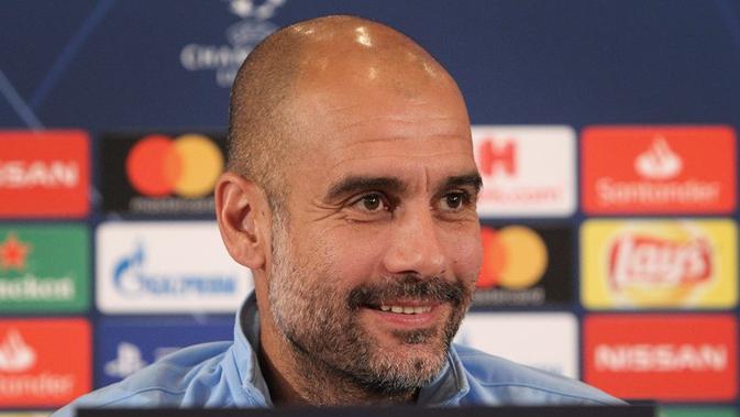 Manajer Manchester City, Pep Guardiola. (AFP/Daniel Roland)