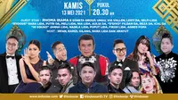 Konser Euphoria Lebaran di Indosiar Lebaran Penuh Berkah tayang Kamis (13/5/2021) mulai pukul 20.30 WIB