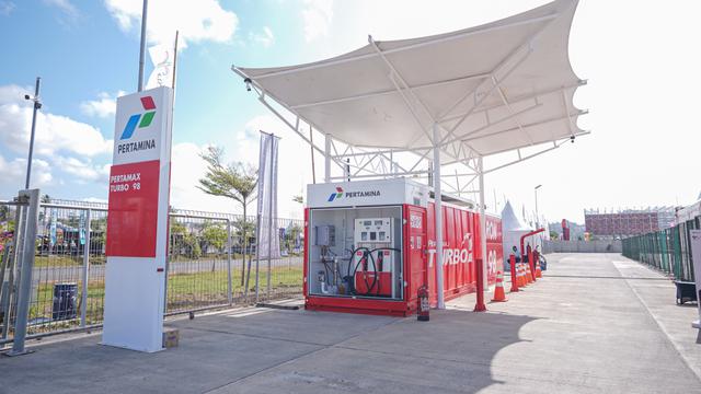 BBM Pertamax Turbo Tersedia di SPBU Modular di Ajang Pertamina Grand ...