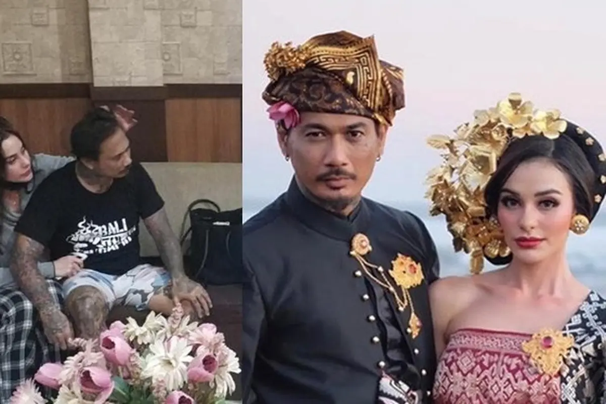 Selalu Menemani, Ini 6 Potret Setia Nora Alexandra dengan Jerinx SID