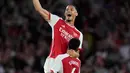 <p>Arsenal memasukkan Kai Havertz untuk gantikan Eddie Nketiah. Dan, pemain Jerman ini langsung mengubah permainan. Dia sukses memberi assist untuk gol Gabriel Martinelli di menit ke-86. Ini membuat skor berubah jadi 1-0. (AP Photo/Kirsty Wigglesworth)</p>