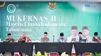 Musyawarah Kerja Nasional Majelis Ulama Indonesia (MUI) digelar di Hotel Sahid, Jakarta pada Kamis 8 Desember 2022 (Istimewa)