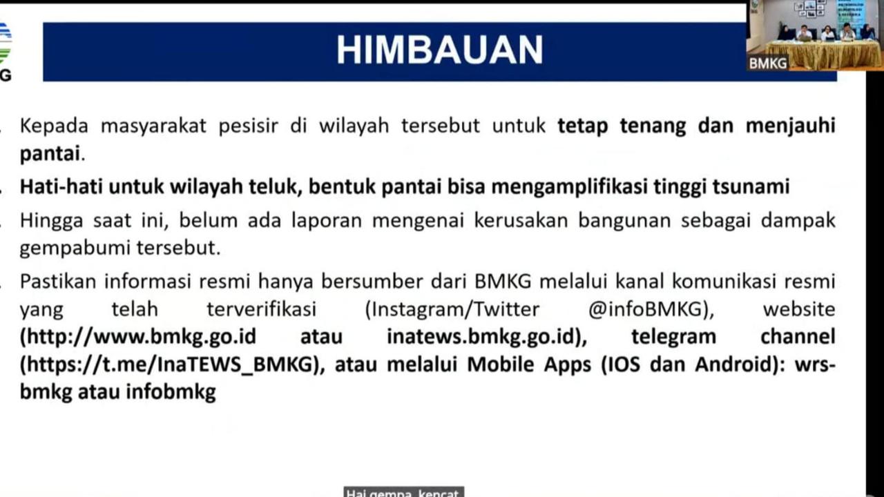 VIDEO: BMKG Beri Peringatan Kosongkan Wilayah Pantai, Prediksi Tsunami Tiba di Indonesia