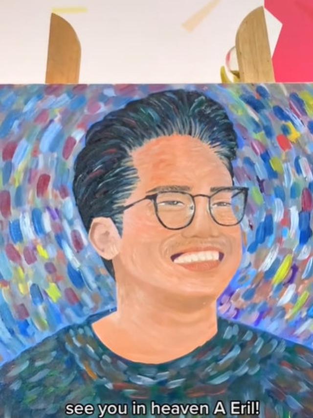 Dibawa ke Pemakaman, Lukisan Wajah Eril Ternyata Hasil Karya Zara