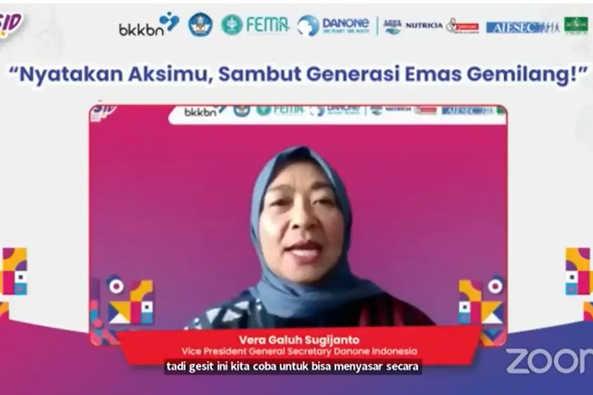 Vera Galuh, Vice President General Secretary Danone Indonesia. (Istimewa)