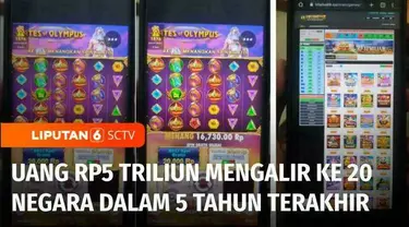 Darurat judi online di Indonesia, PPATK menyatakan ada uang sebesar Rp5 triliun yang mengalir ke 20 negara dari aktivitas judi online. Dalam 3 bulan saja, perputaran uang judi online di Indonesia mencapai Rp100 triliun.