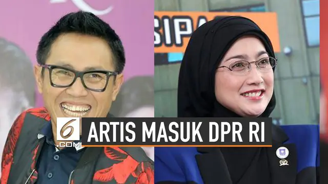 VIDEO: Deretan Artis yang Dilantik Jadi Anggota DPR RI