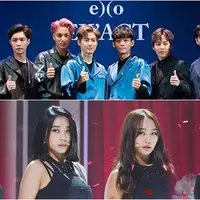 Sama-sama sukses melangsungkan comeback dengan sambutan meriah, lebih keren EXO atau SISTAR?
