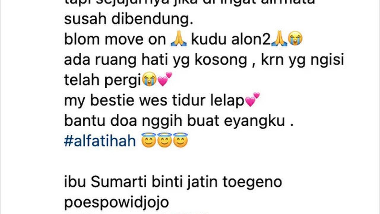 Curhat Inul Daratista Setelah Titiek Puspa Meninggal: Ada Ruang Hati Kosong, Yang Mengisi Telah Pergi