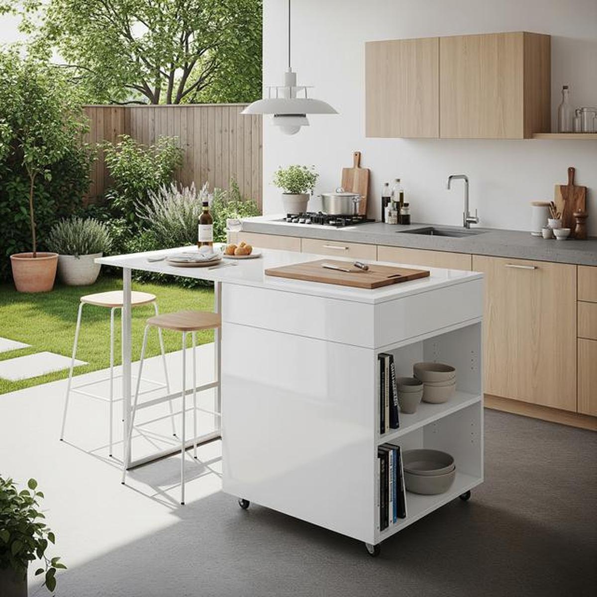 7 Model Dapur Minimalis di Belakang Rumah, Estetik, Fungsional, dan Nyaman