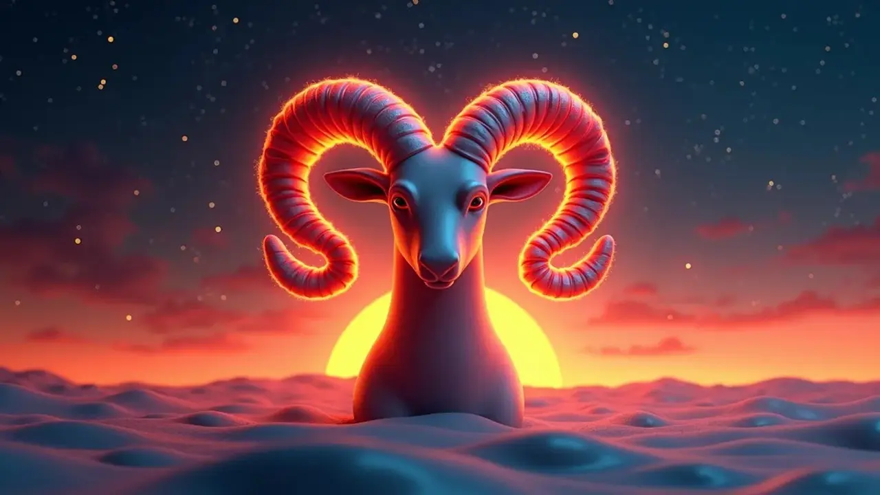 logo zodiak aries