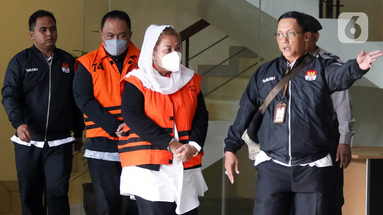 Wali Kota Semarang Hevearita Gunaryanti dan Suami Ditahan KPK