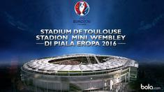 Stadium de Toulouse kandang dari Toulouse menjadi mini stadion Wembley, stadion terkenal di Britania Raya.