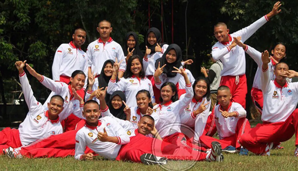 HUT ke-72 RI ini menjadi hari paling bersejarah bagi para PASKIBRAKA Nasional 2017, karena mereka telah mendapat kepercayaan untuk mewakili daerahnya masing-masing untuk bertugas di Istana Negara. (Instagram/paskibraka.republik.indonesia)