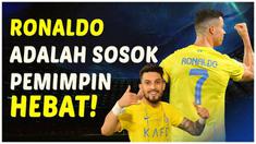 Berita video pemain Al Nassr, Alex Telles mengungkapkan kedekatannya dengan Cristiano Ronaldo. Ia juga menyebut CR7 sebagai sosok pemimpin yang hebat dan berjasa dalam kariernya.