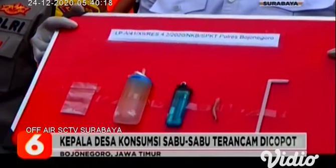 VIDEO: Oknum Kades di Bojonegoro Pesta Sabu-Sabu Terancam Penjara 12 Tahun