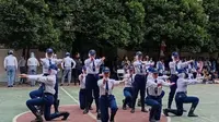 GALAKSI Ke-13 PPI Tangsel, Ratusan Pelajar Adu Disiplin dan Formasi
